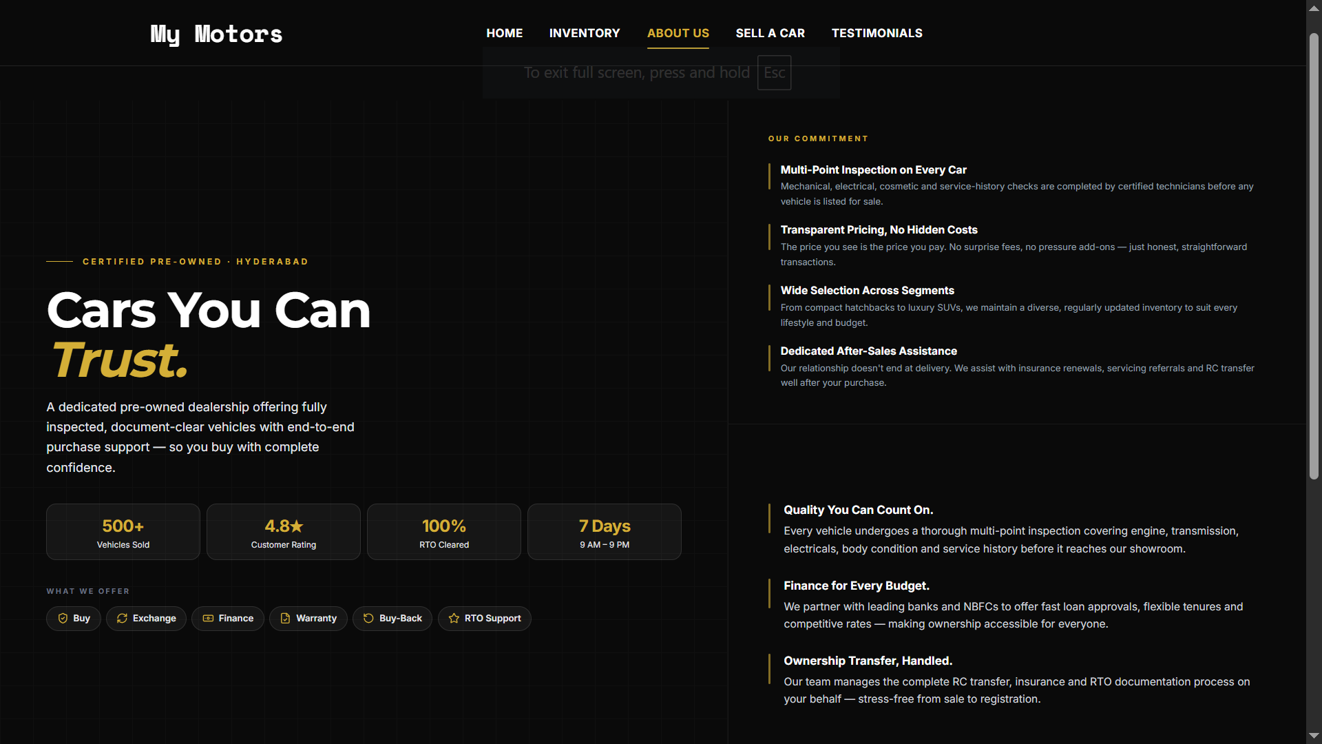 6. A Complete Website Experience - Image 2
